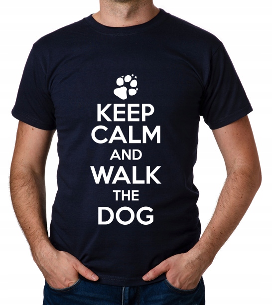

koszulka Keep Calm And Walk The Dog prezent