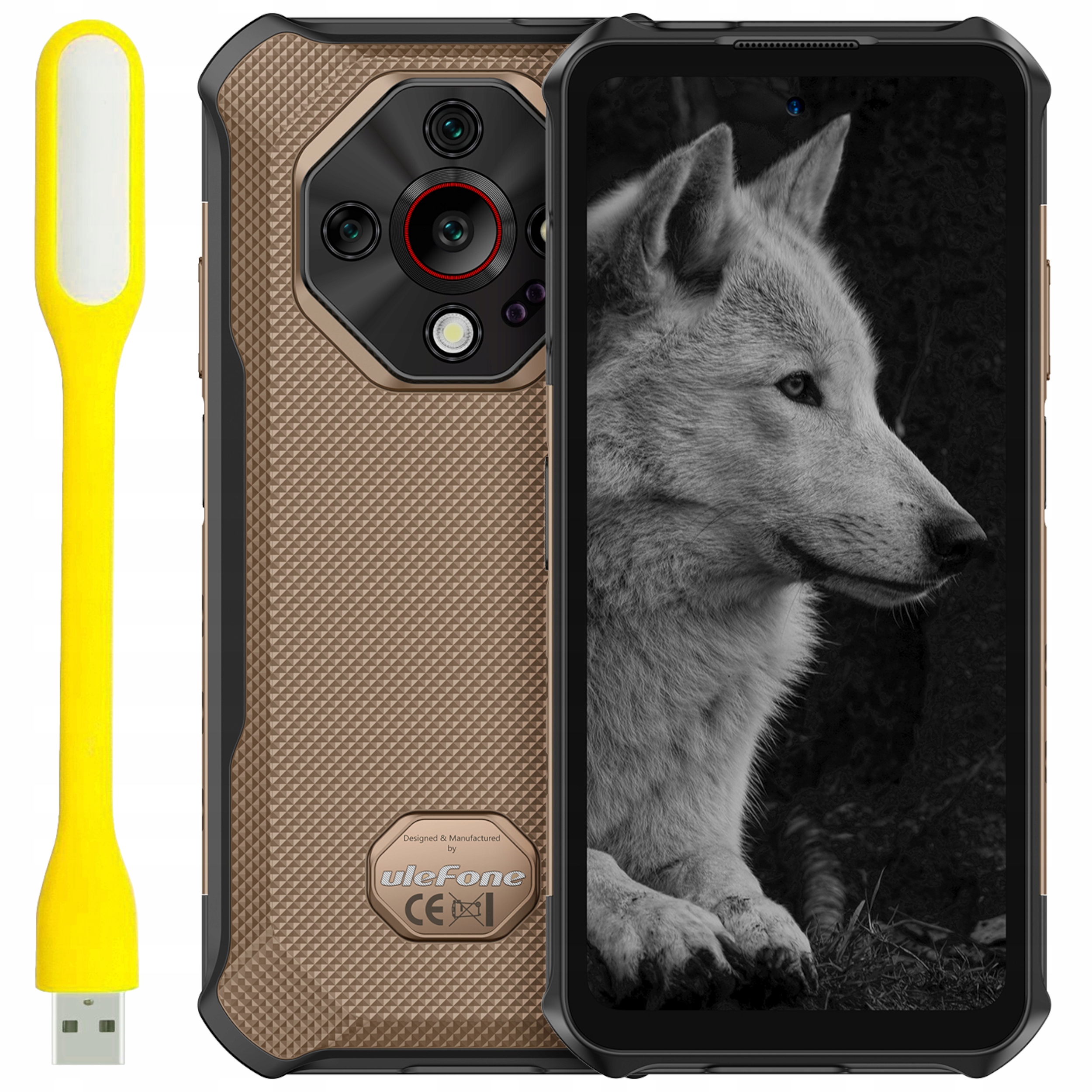 Pancerny Smartfon Ulefone Armor X16 Pro 5G 8/256GB Android Sand Dune