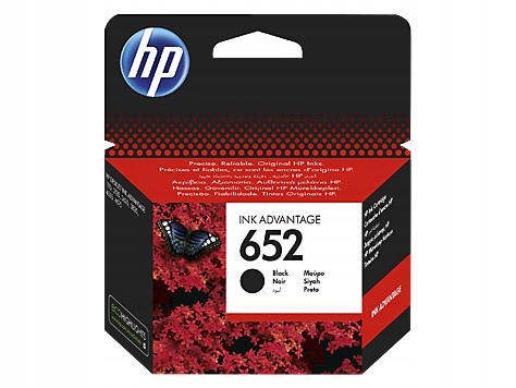 

Hp tusz 652 Black F6V25AE
