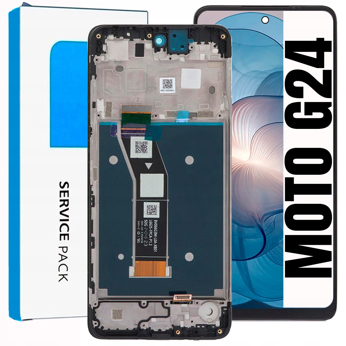 Displej Pro Motorola Moto G24 Originál LCD Rámeček