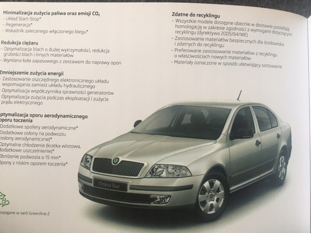 Skoda Octavia II Tour 2010-12 instrukcja obsługi Marka Skoda