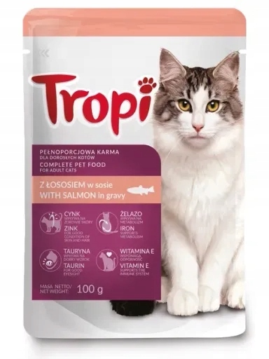 Levně 25X Tropi Vlhké Krmivo v omáčce 100 g