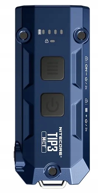 Latarka brelokowa Nitecore TIP3 Blue 720lm