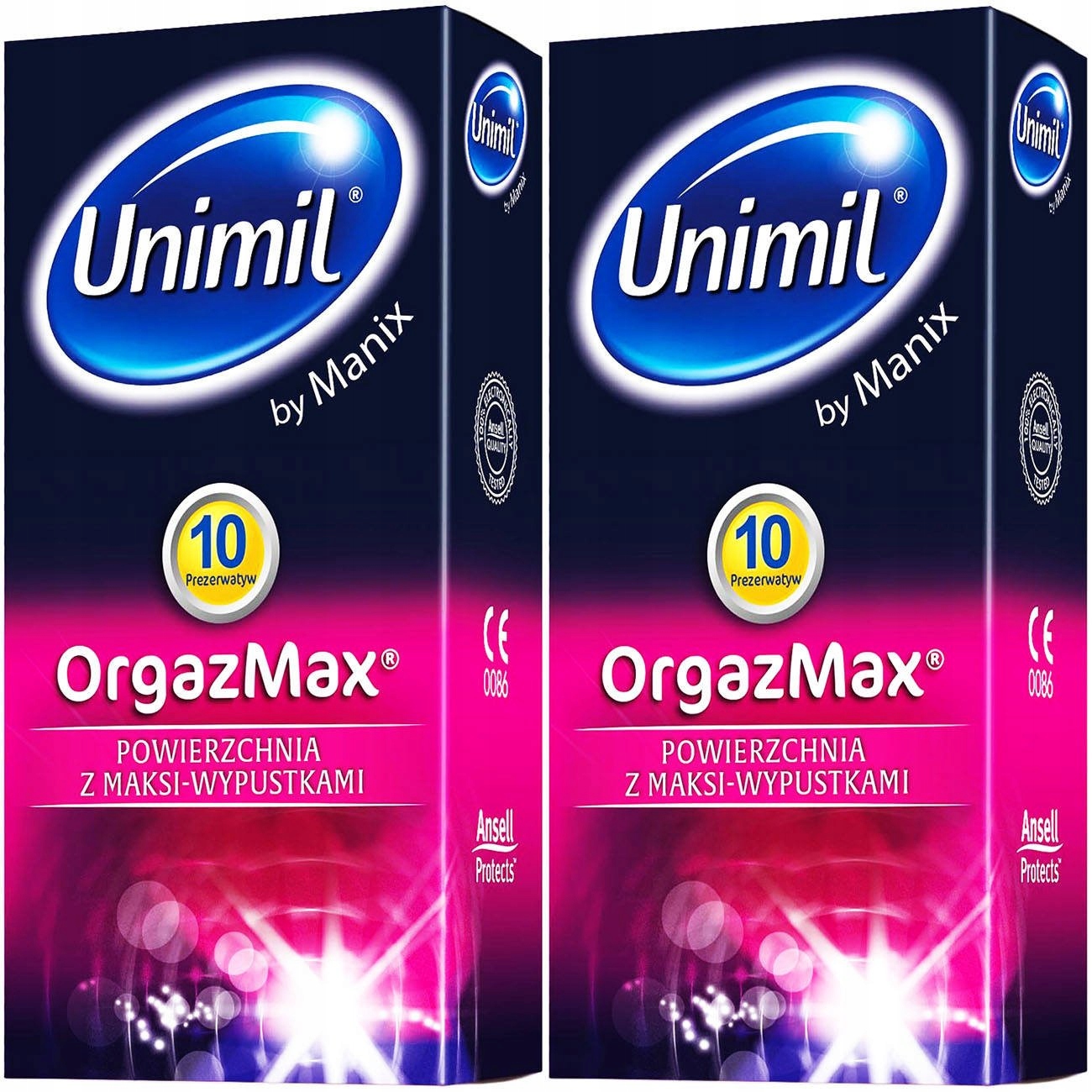 

Unimil Orgazmax Z Maksi-wypustkami Folia 20