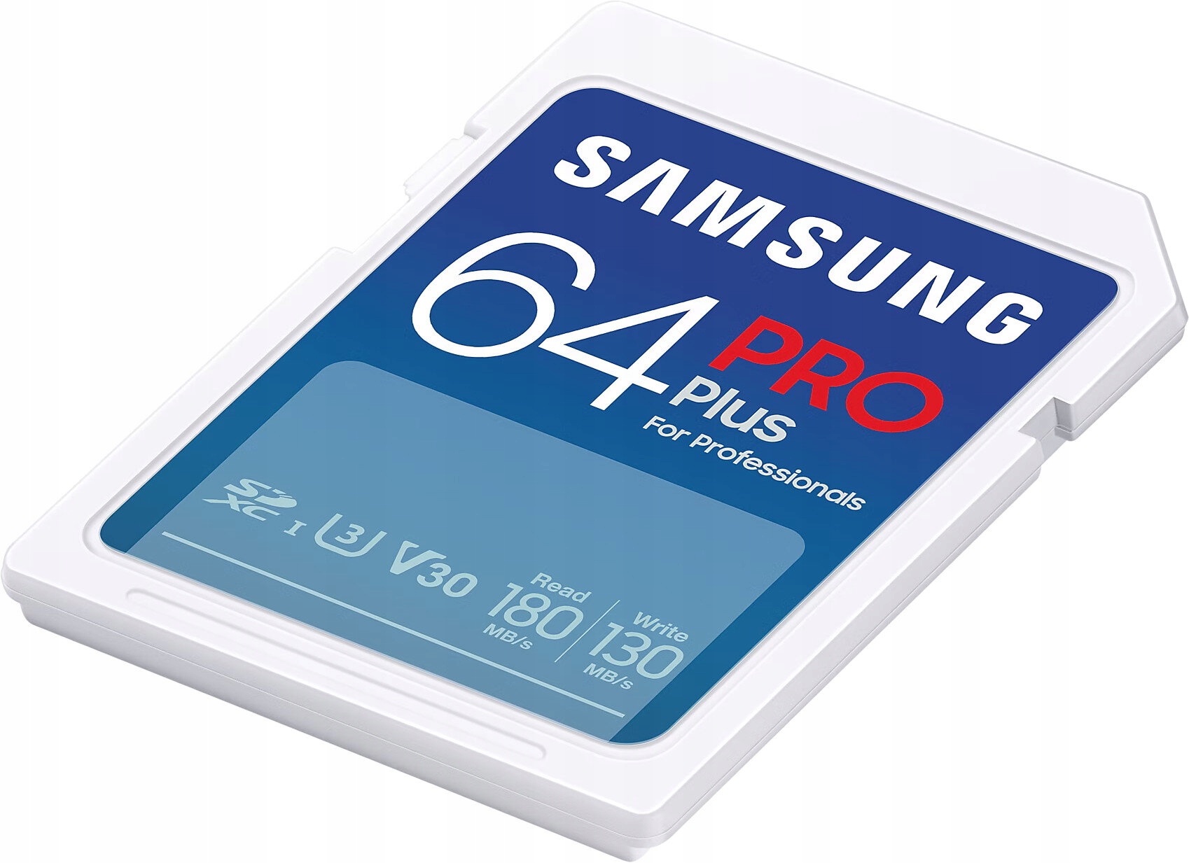 Karta pamięci SAMSUNG Pro Plus SDXC 64GB Pojemność karty 64 GB
