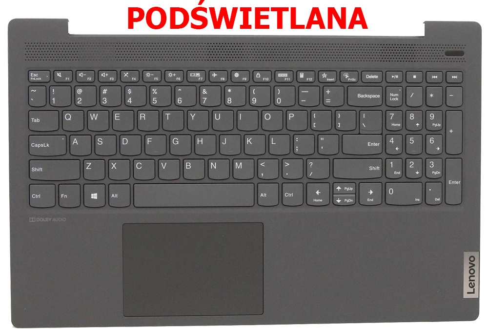Nowy Palmrest Klawiatura Lenovo Ideapad 5-15IIL05 5-15ARE05 5-15ITL05