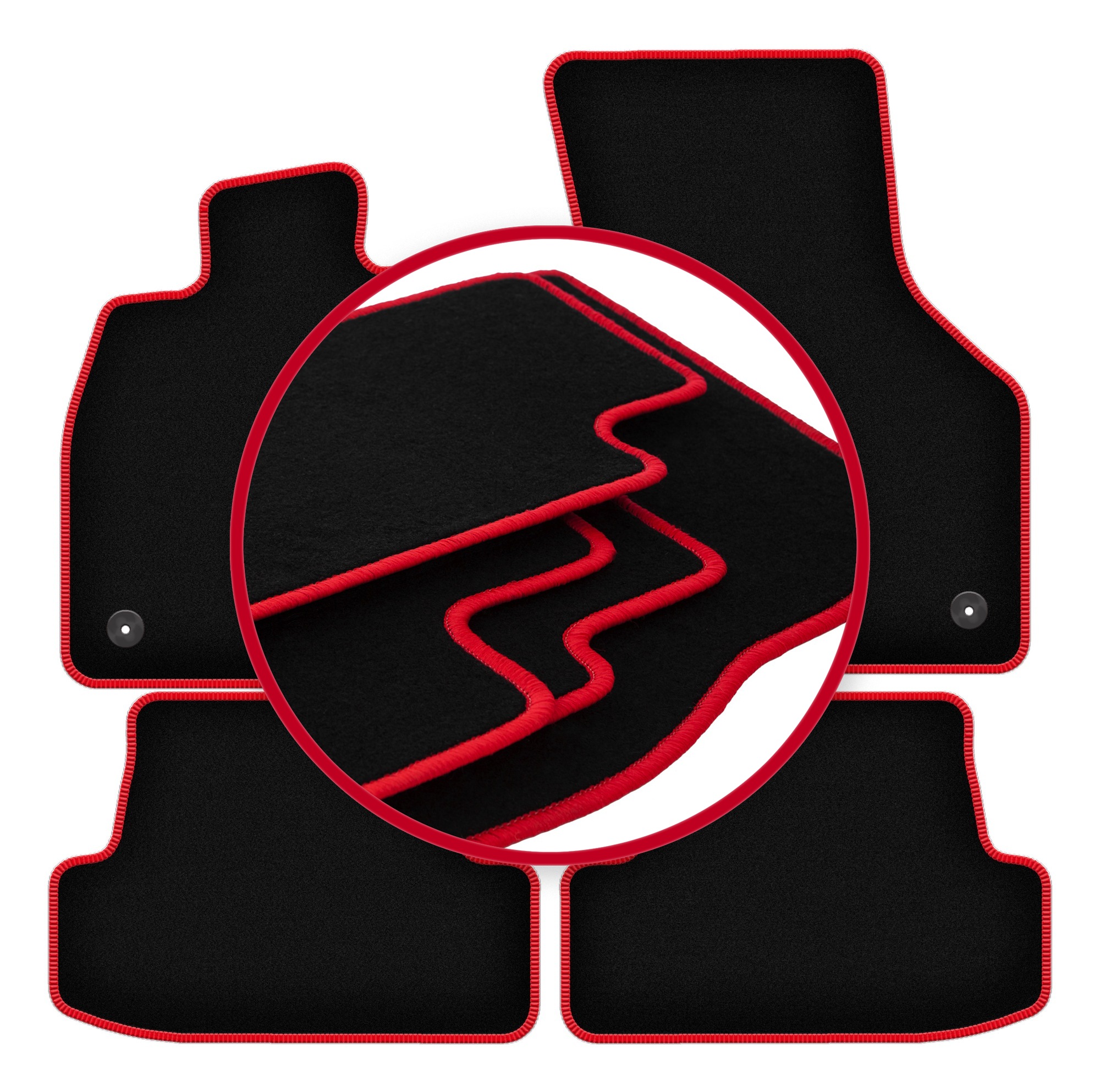 Automobilové velurové koberce Lux pro Seat Leon III hatchback, kombi, varian