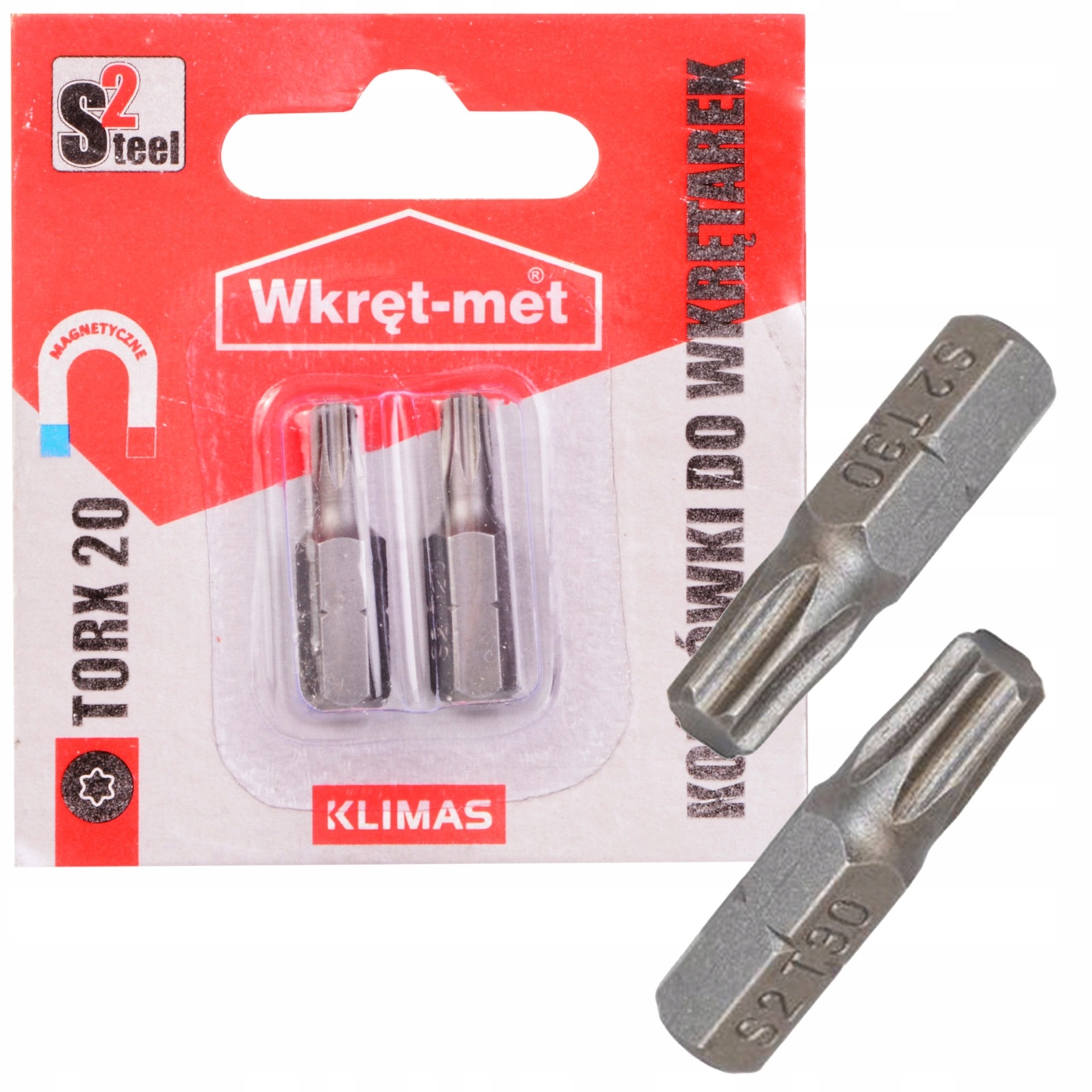 

Końcówki Do Wkrętarek Bity Bit TORX-20 2 Szt/opak