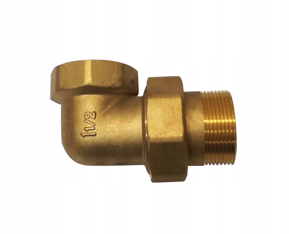 Valvex Šroubení Úhlový 1 1/2" (6/4") s kroužkem