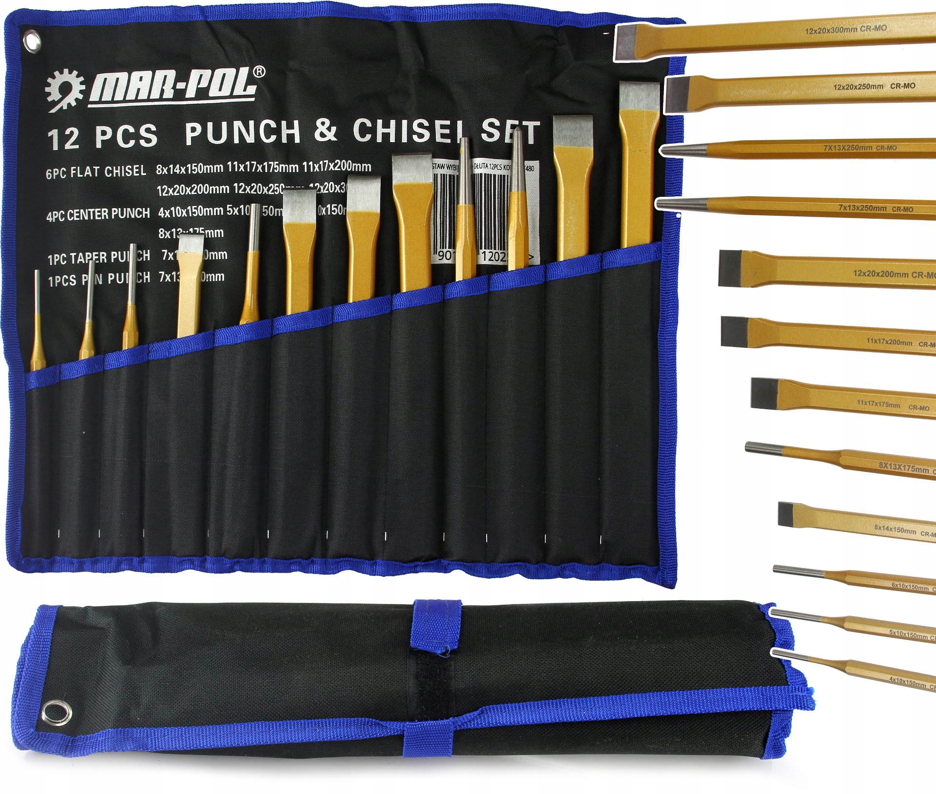 Набір пробійників пробійники пробійники 12el