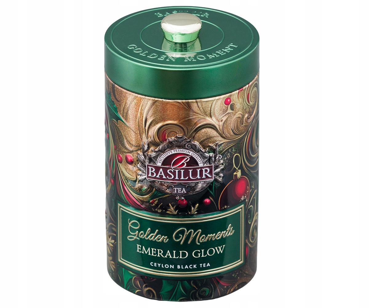 Levně Černý čaj s brusinkami Basilur Golden Moment Emerald Glow 100 g