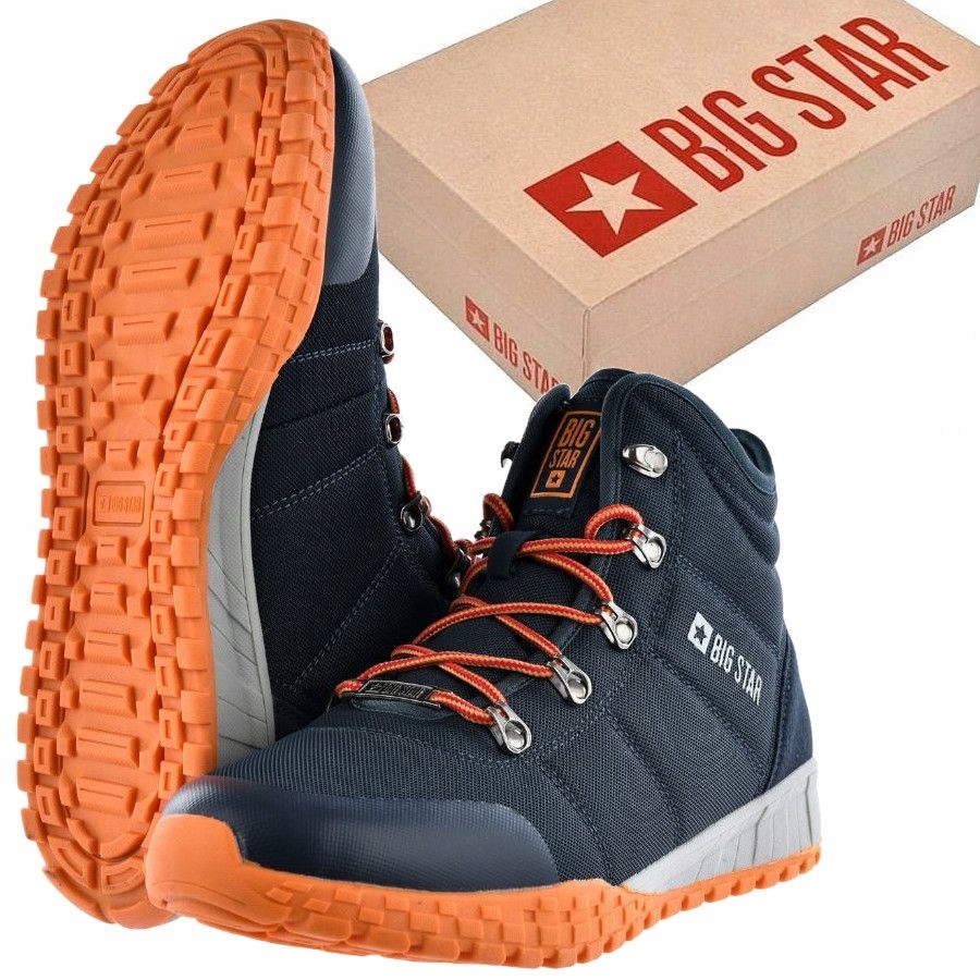 

Buty męskie Big Star trekkingowe trapery zimowe