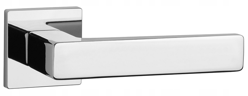 Kľučka rozeta štvorcová Erica Q Slim chróm Aprile