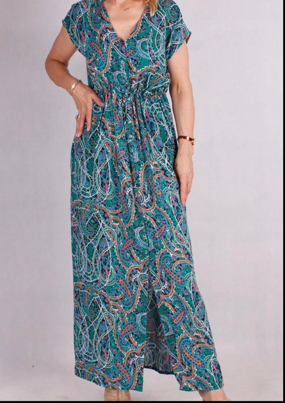 

Sukienka Maxi Boho Wiskoza Extra Modna Hurt 159,9