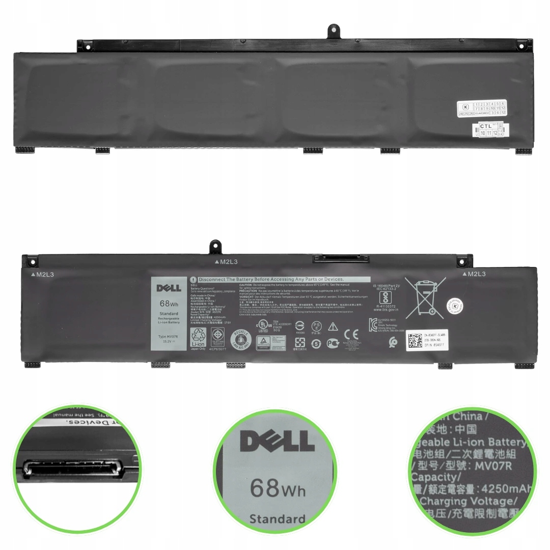 Originál Batéria Dell G3 15 3500 G3 3590 G7 7590 MV07R