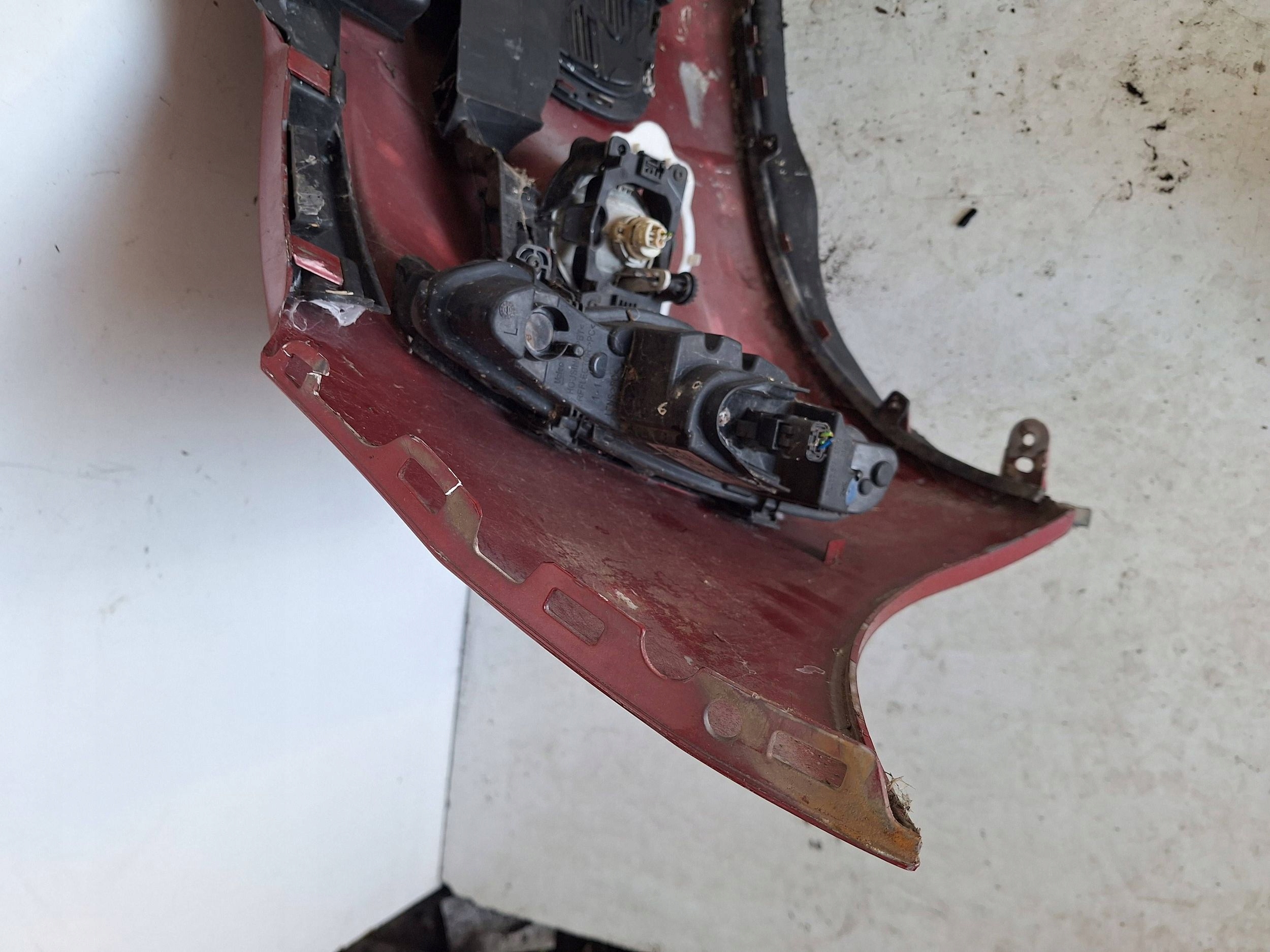 CITROEN DS3 10-14 bumper + LED