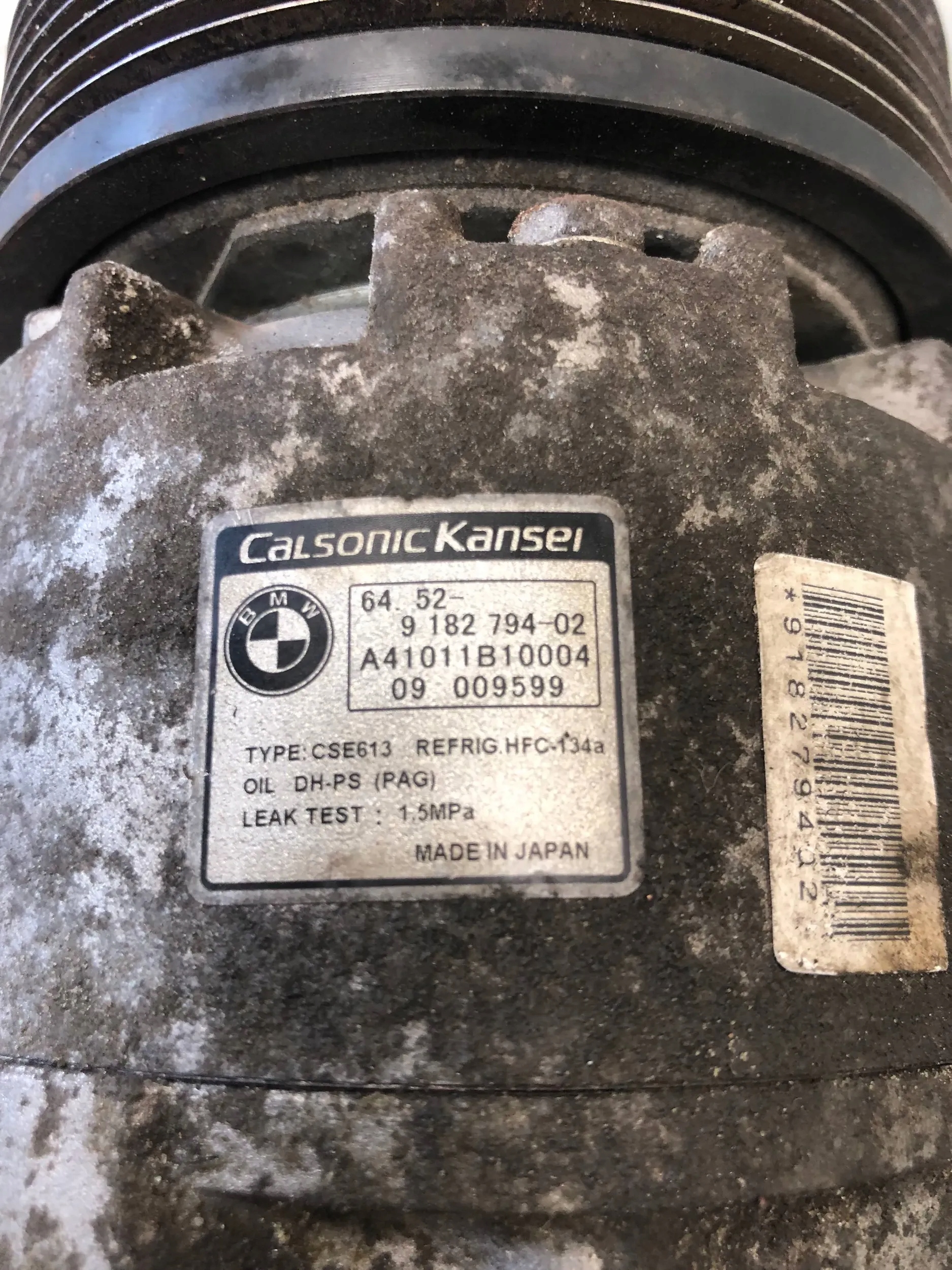 kompresor kompresor klimatizácii BMW E87 9182794