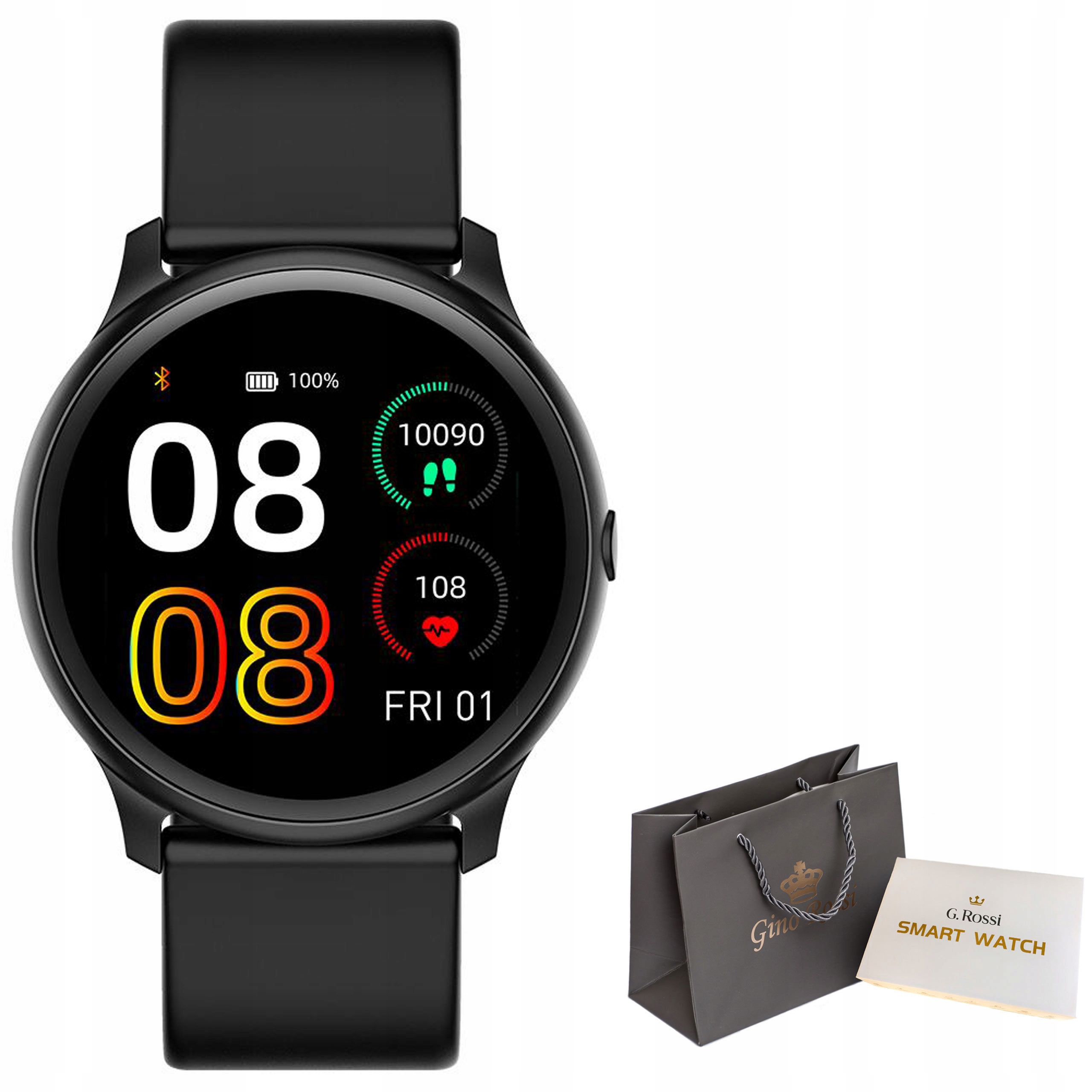 

Smartwatch G. Rossi Zegarek Ciśnienie Puls Kroki