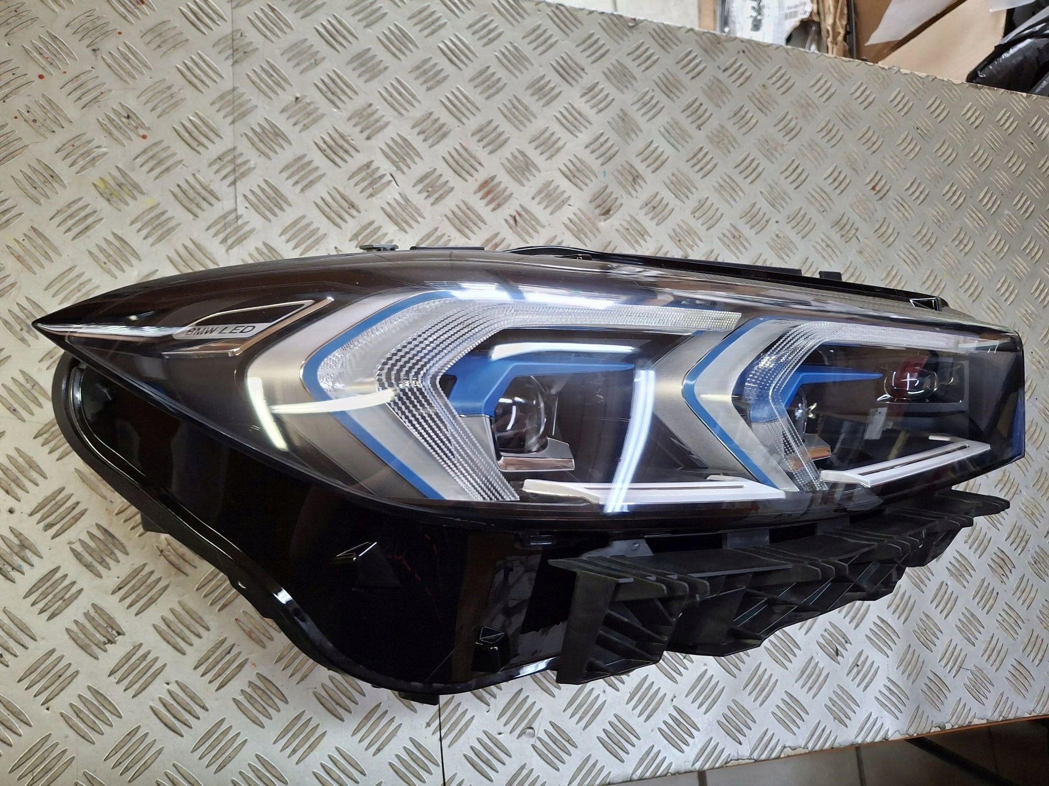 light right front FULL LED BMW 3 G20 G21 LIFT blue 2022R->