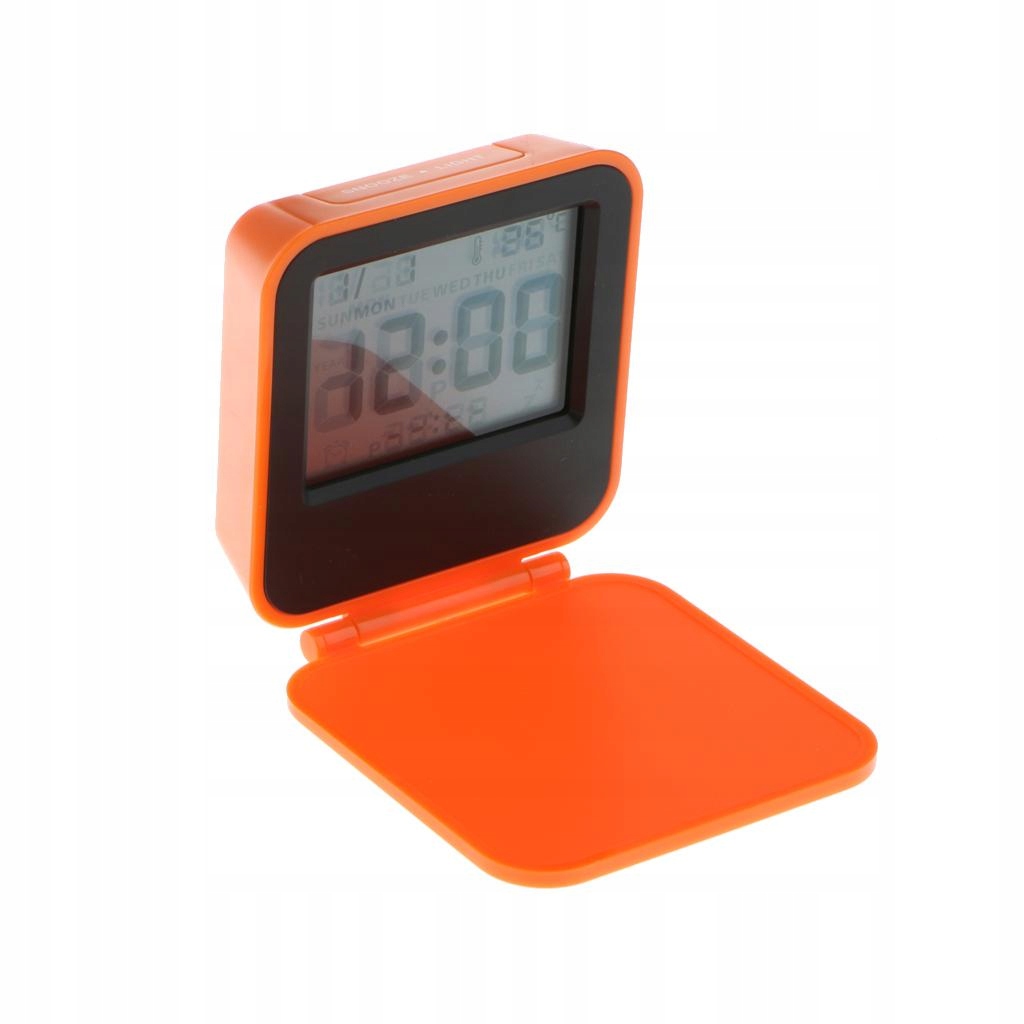 LCD Budzik Lampka nocna Termometr Funkcja drzemki Marka bez marki