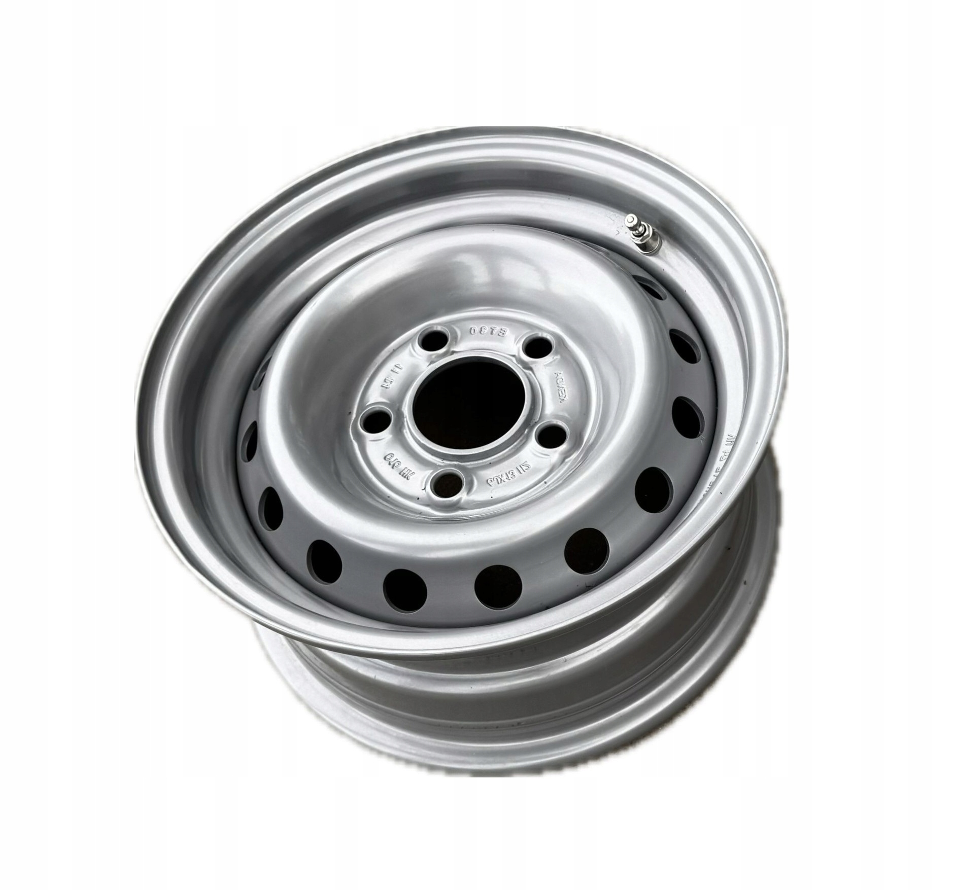 Ocelový ráfek 13 R13 Kenda stříbrný ET30 5x112 6J pro přívěsný vozík