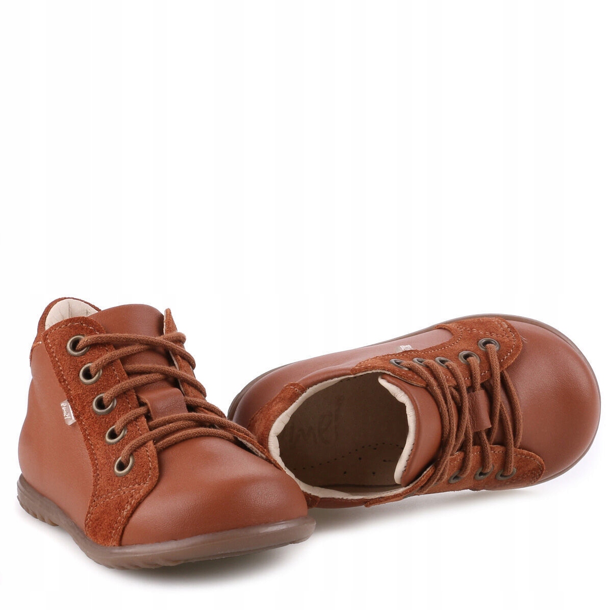 SKÓRZANE TRZEWIKI DZIECIĘCE EMEL ROCZKI R22 Płeć chłopcy dziewczynki