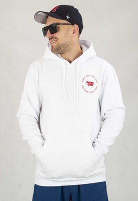 Mikina Patriotic S Kapucí Cls Keep It bílá