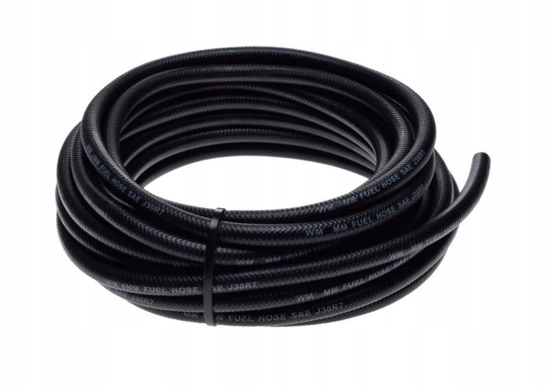 Przewód paliwowy przewód olejowy zbrojony 6mm 50cm