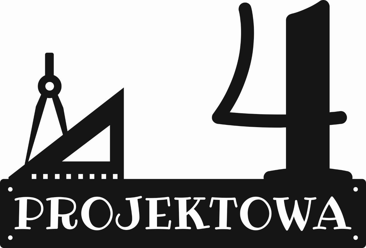 Číslo Na Dom 48 cm Tabuľa Adresa Oceľ 2 mm Projektová Ulica