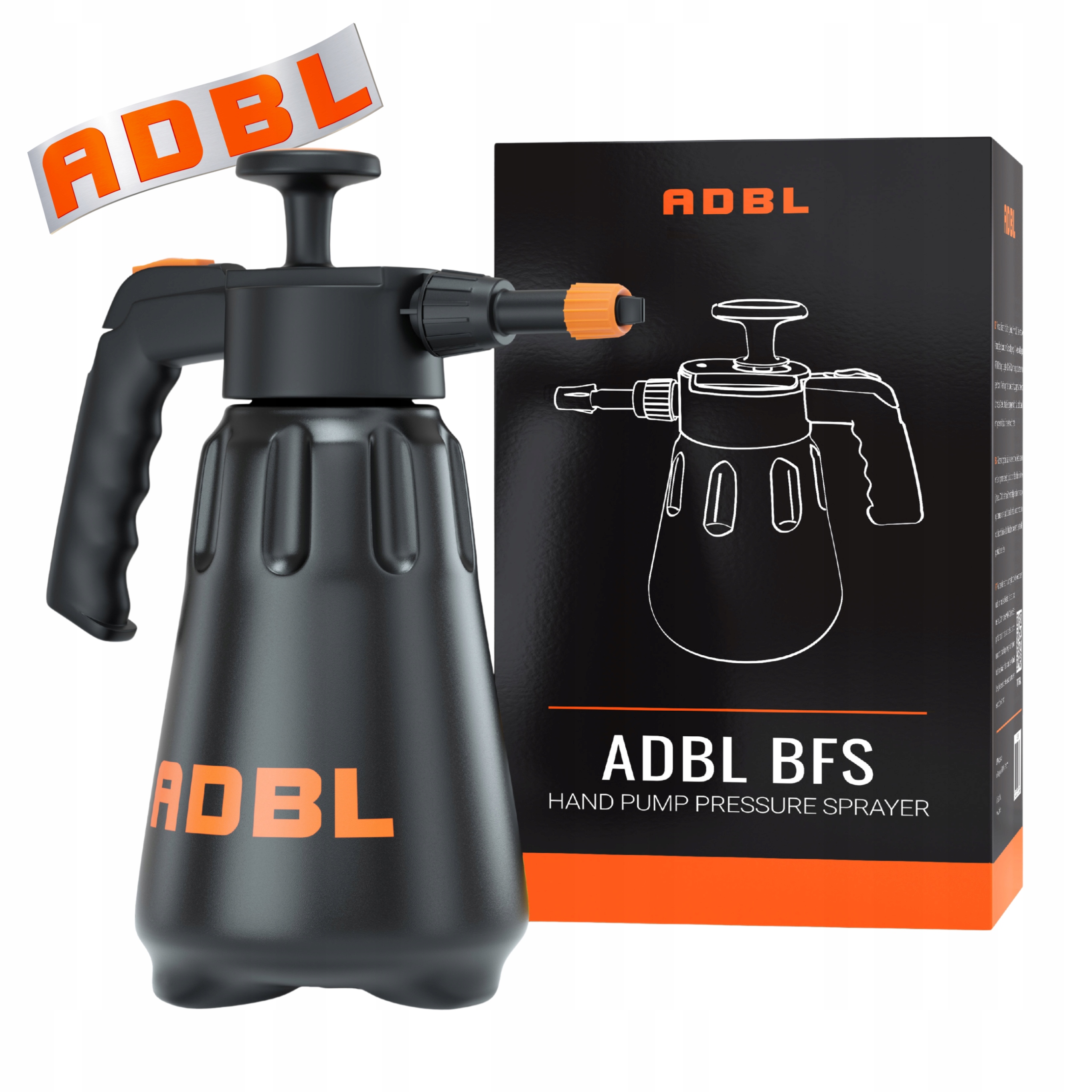 Adbl Bfs Ruční tlakový postřikovač s regulací proudu 2 l