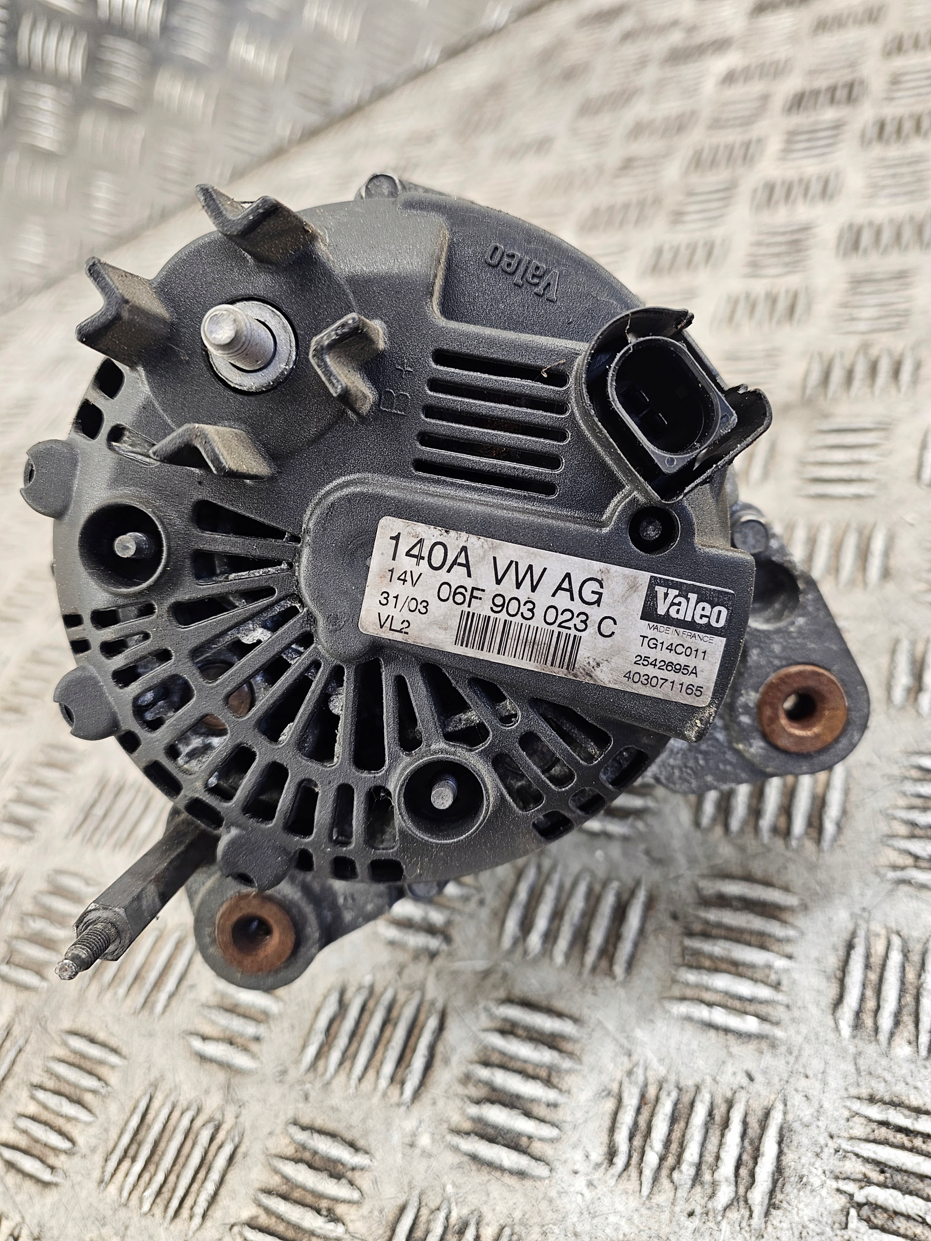 ALTERNATOR 06F903023C SKODA OCTAVIA II (2008-2013) 1.9 TDI