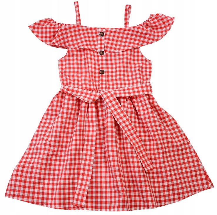 

Sukienka Krateczka Pin-up Retro Czerwień 98 J203E