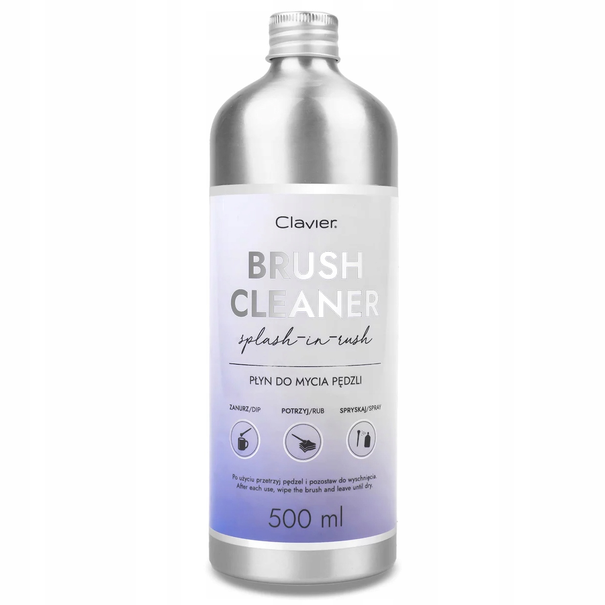 Clavier Brush Cleaner Tekutý čistič štětců 500 ml