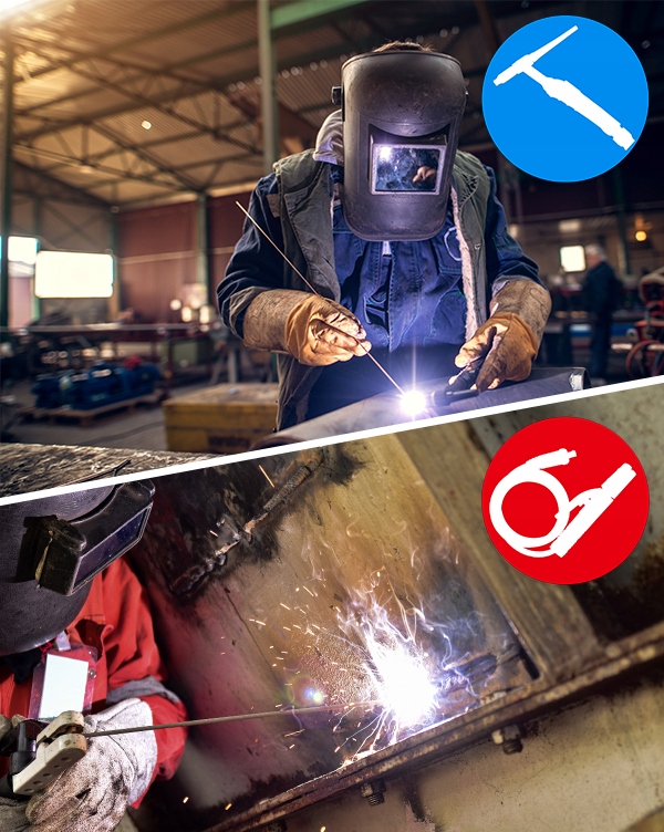 Spawarka TIG Sherman 200 Puls AC/DC MMA 230V Prąd spawania 200 A