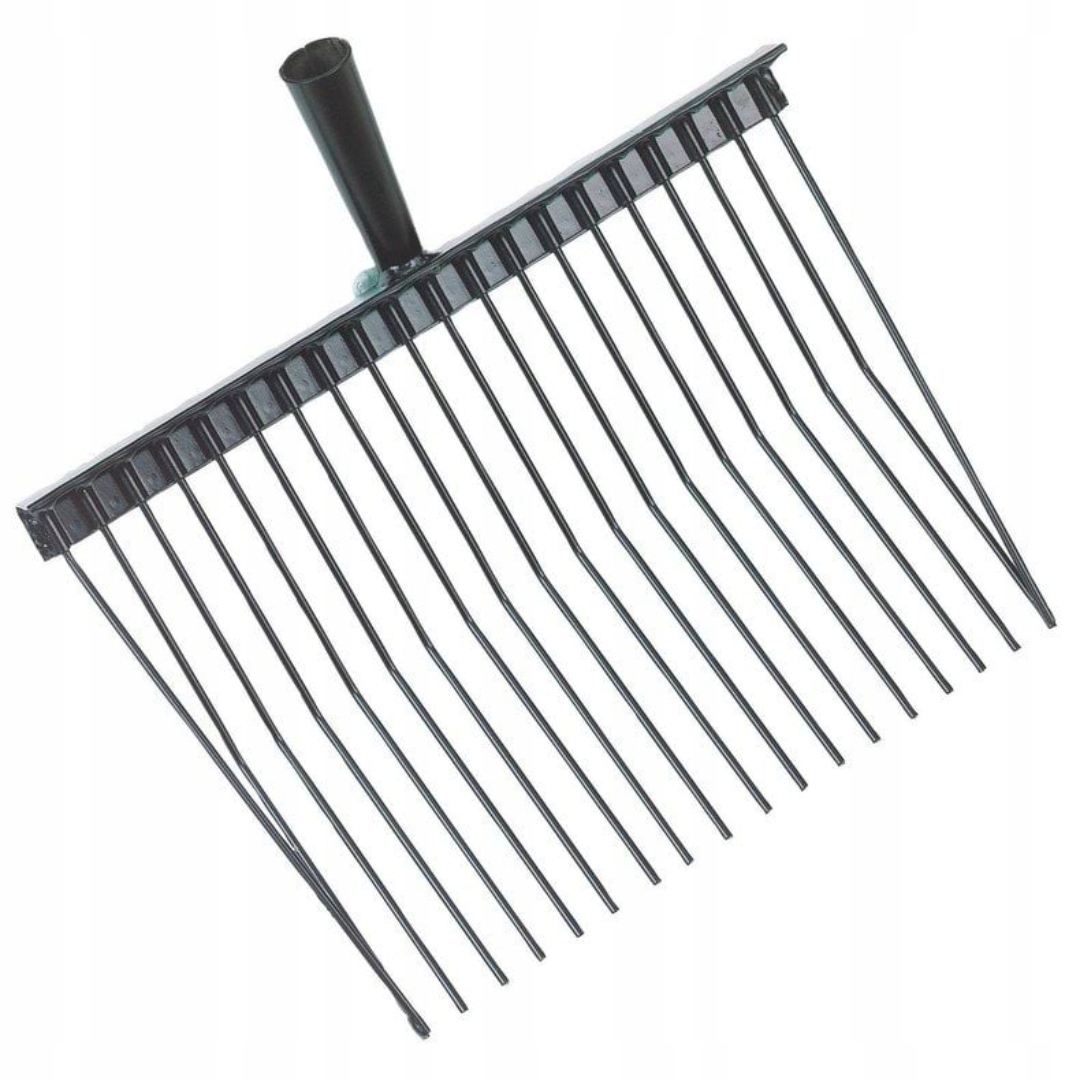 Vidle do stáje kovové, bez násady, černé Kerbl