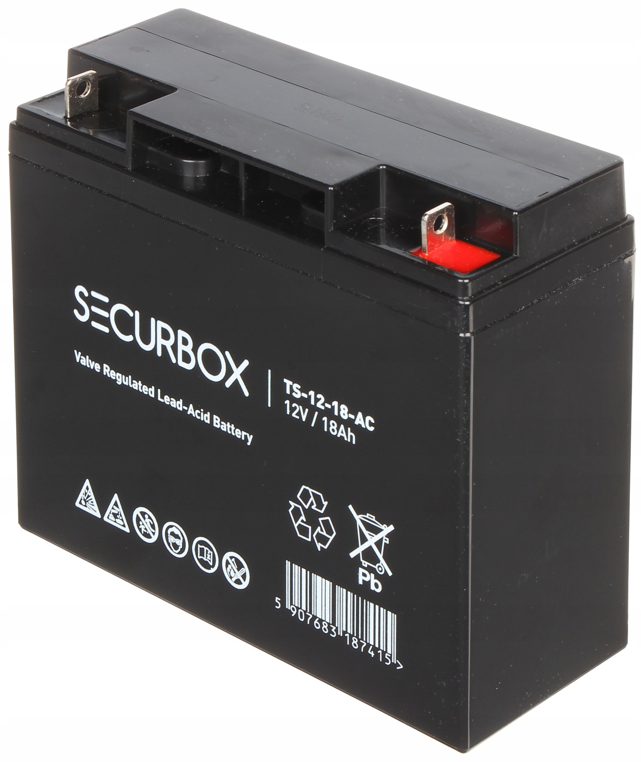 Akumulátor Securbox TS-12-18-AC (12V, 18Ah, Agm)