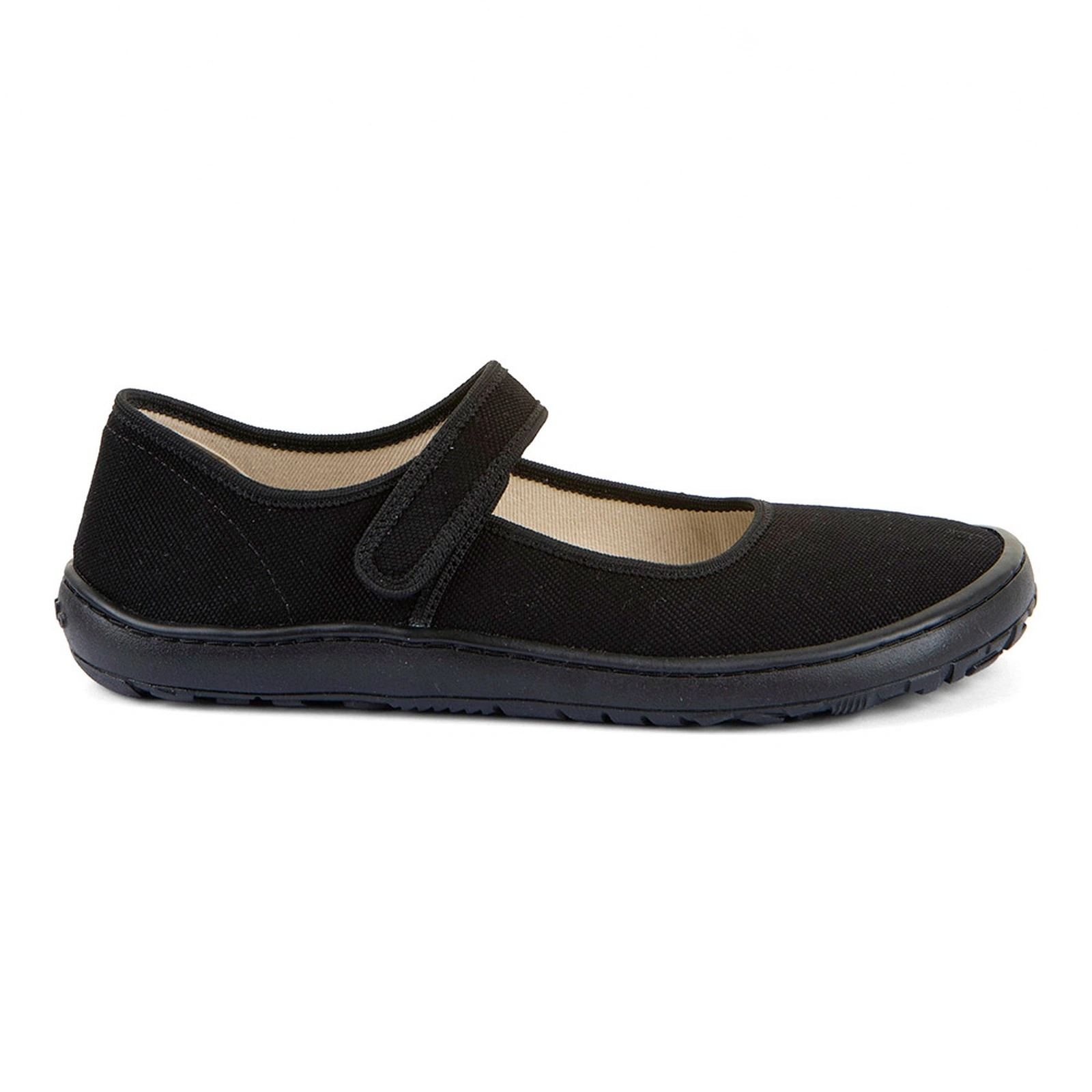 Kapcie barefoot dziecięce dziewczęce do przedszkola Froddo Canvas Black 31