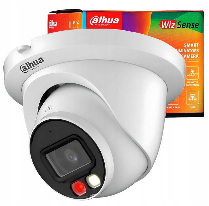 Ip kamera 4MPx 2K+ IPC-HDW2449TM-S-IL-0280B Dahua Smart Dual Light Wizsense