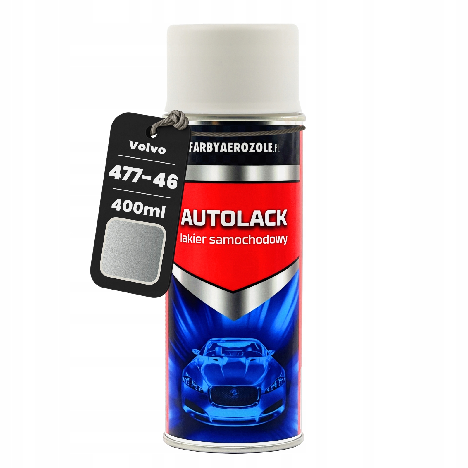 Volvo 477-46 Electric Silver Met. Srebrny Lakier Samochodowy Spray 400ml