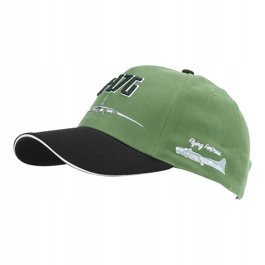 Czapka z daszkiem Baseball B-17G 3D zielona