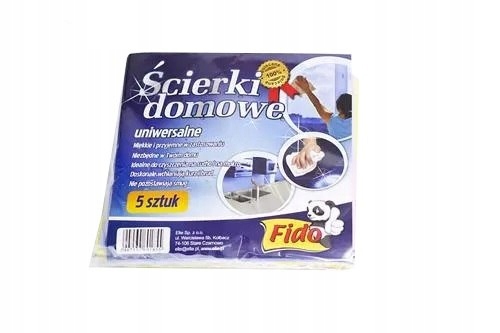 

Ściereczki domowe uniwersalne a'5 Fido
