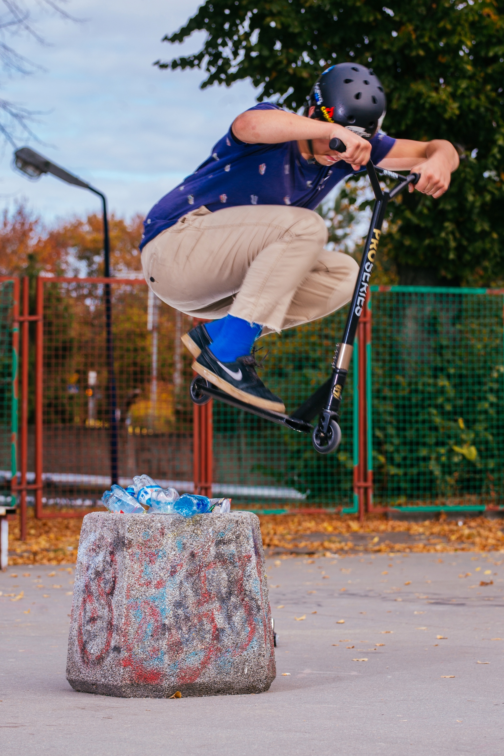 Hulajnoga Stunt RAVEN Evolution Master Color 110mm Hamulec nożny