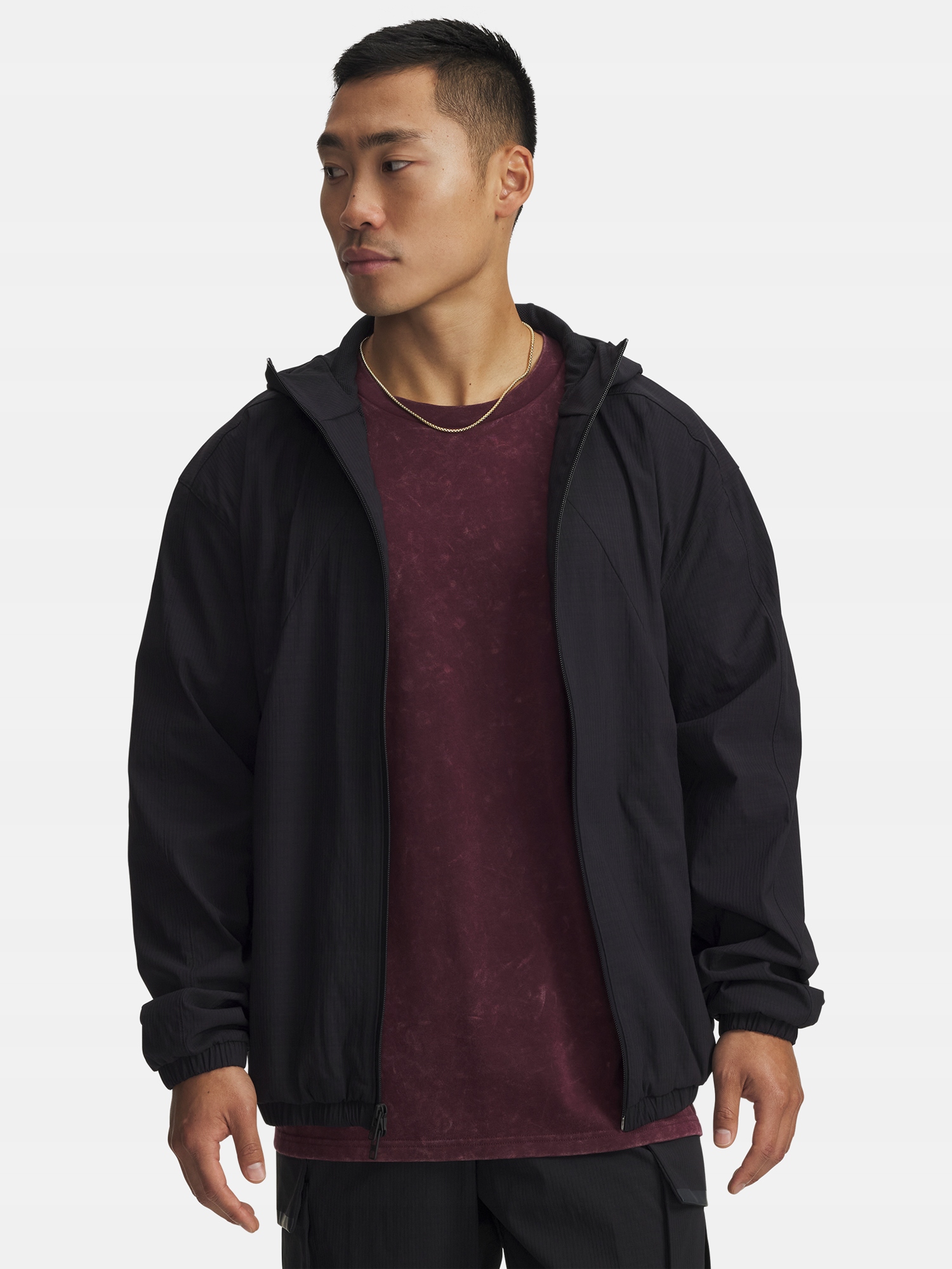 Under Armour Pánská bunda Under Armour Ua Unstoppable Txt Woven Jkt-BLK