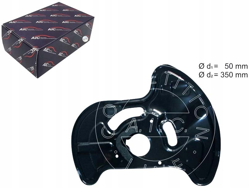 OSŁONA TARCZY HAM.PRZEDNIA LEWA AIC