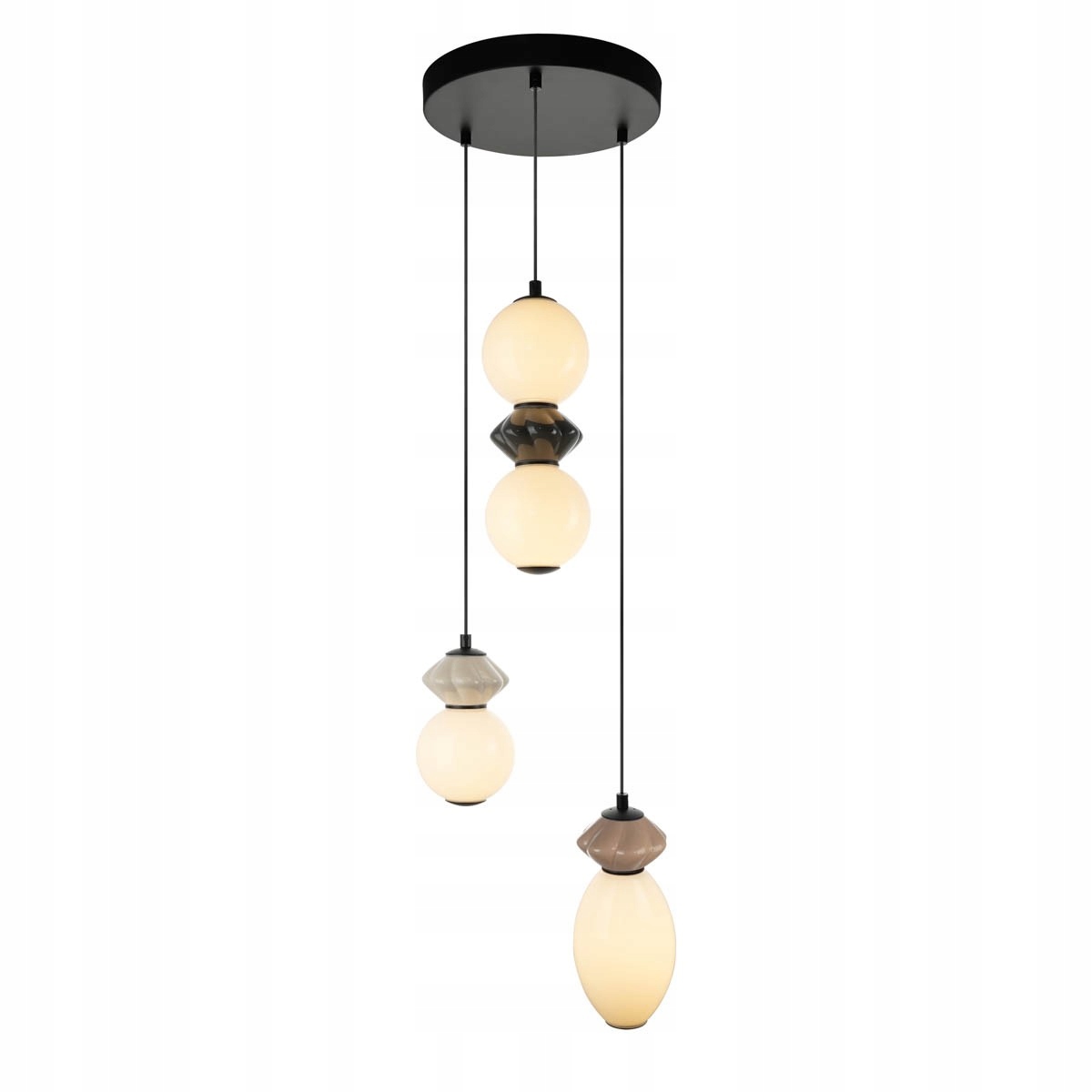 Balos PND-94921-4R-BK Moderná závesná lampa