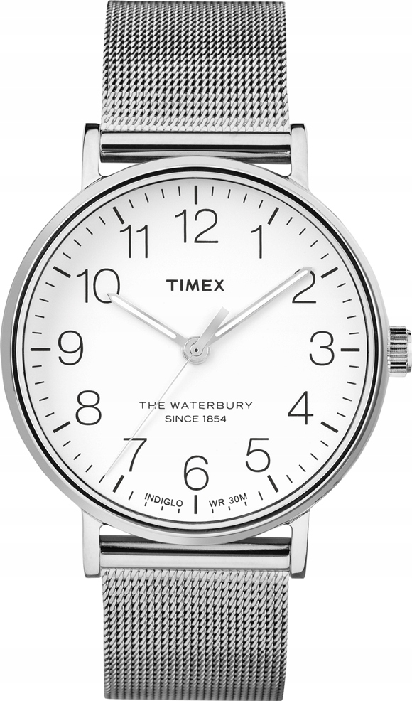 

Stylowy Piękny Męski Zegarek Timex Bransoleta Mesh