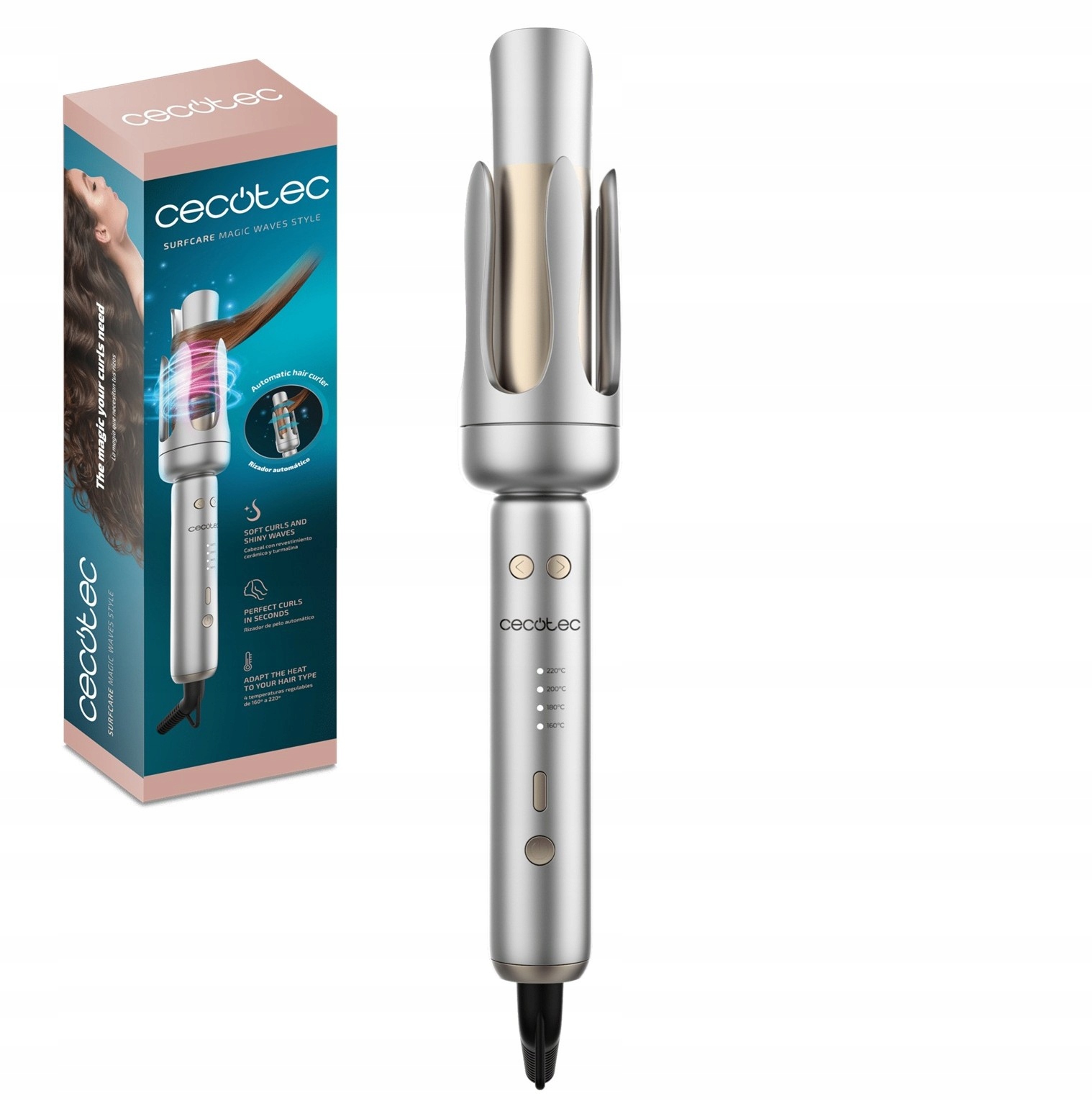 Lokówka automatyczna Cecotec SurfCare Magic Waves Style