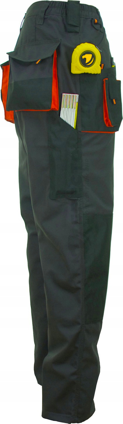 Wytrzymałe SPODNIE ROBOCZE do PASA męskie MOCNE Marka ART.MAS