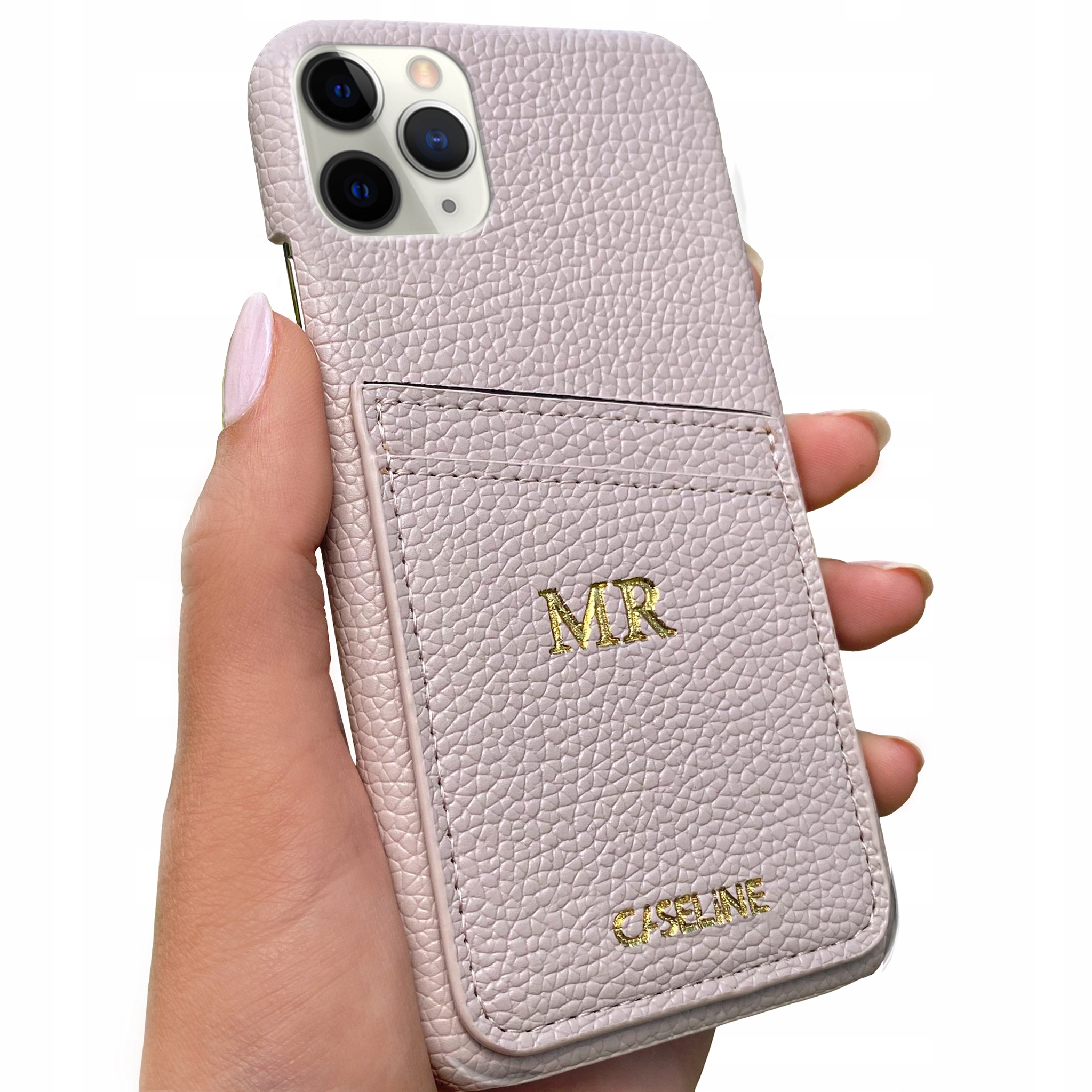

Etui Monogram do iPhone 11 Pro Max inicjały +szkło