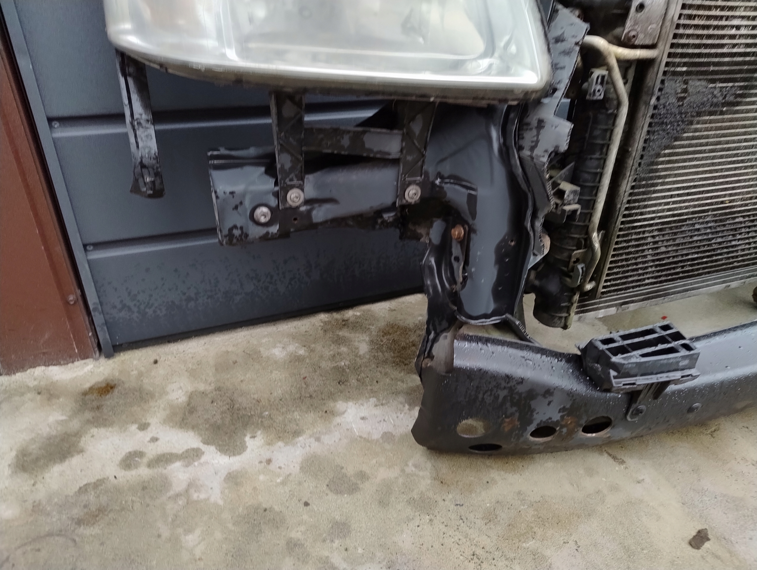 support panel for radiators complete Volkswagen Transport T5 2.5 TDI Automat EUROPA